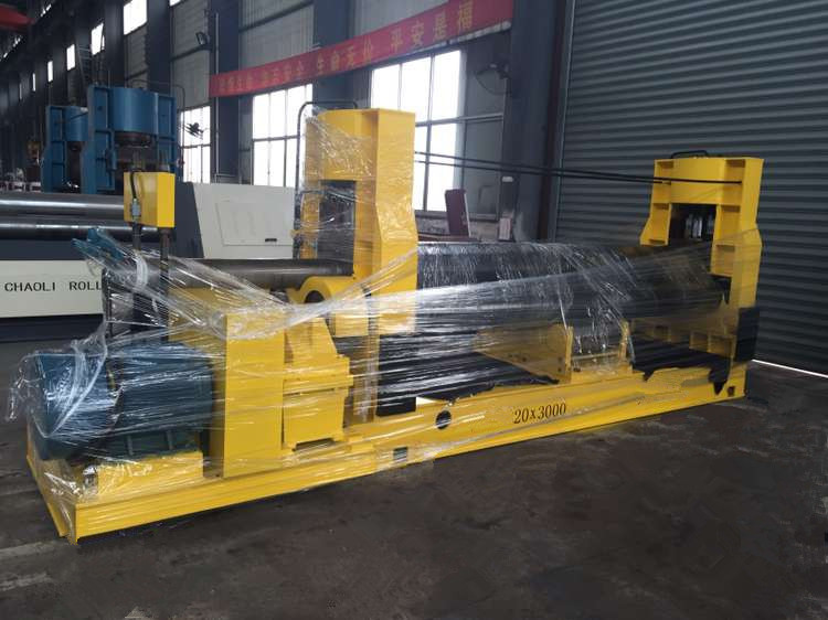 Гидравлическая симметричная 3-валковая машина для прокатки металлических листов